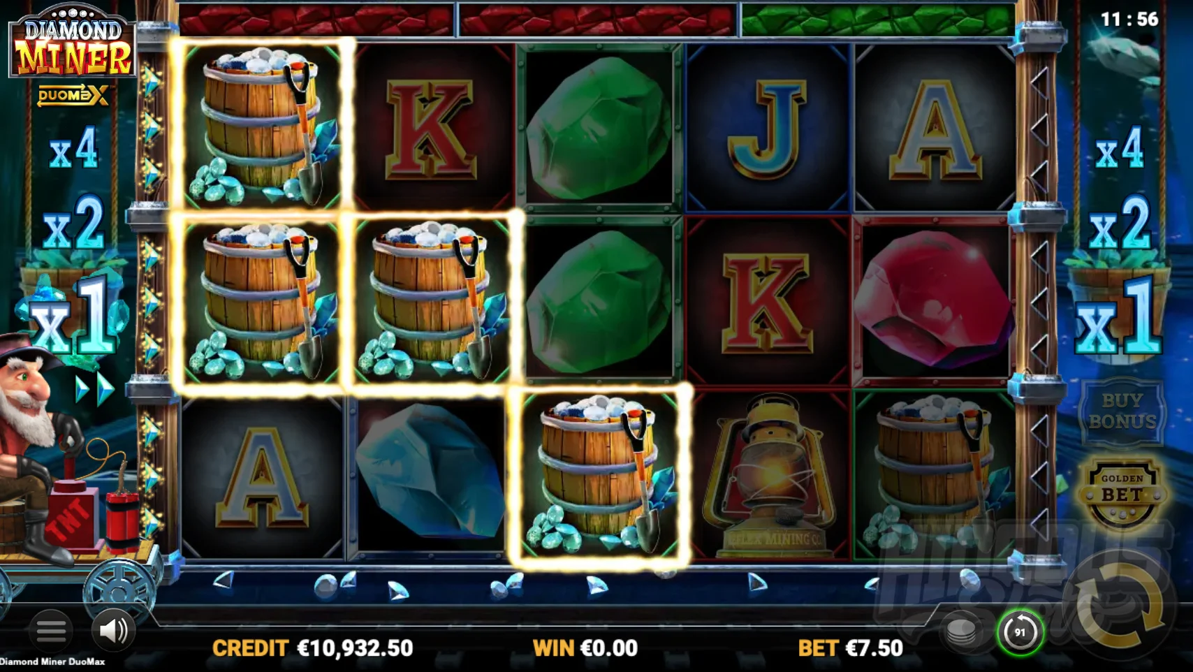 Diamond Miner DuoMax Slot Review pic 12